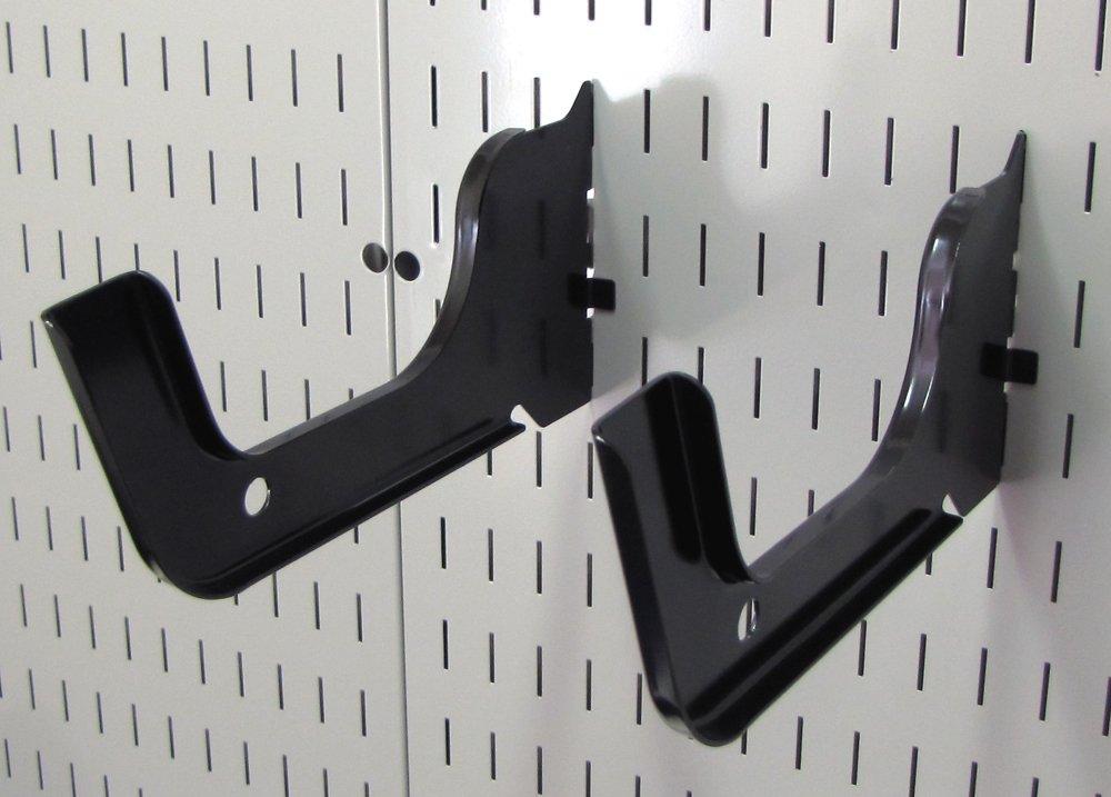 Wall Control Heavy Duty Pegboard Hook Slotted Hook Pair Slotted Metal