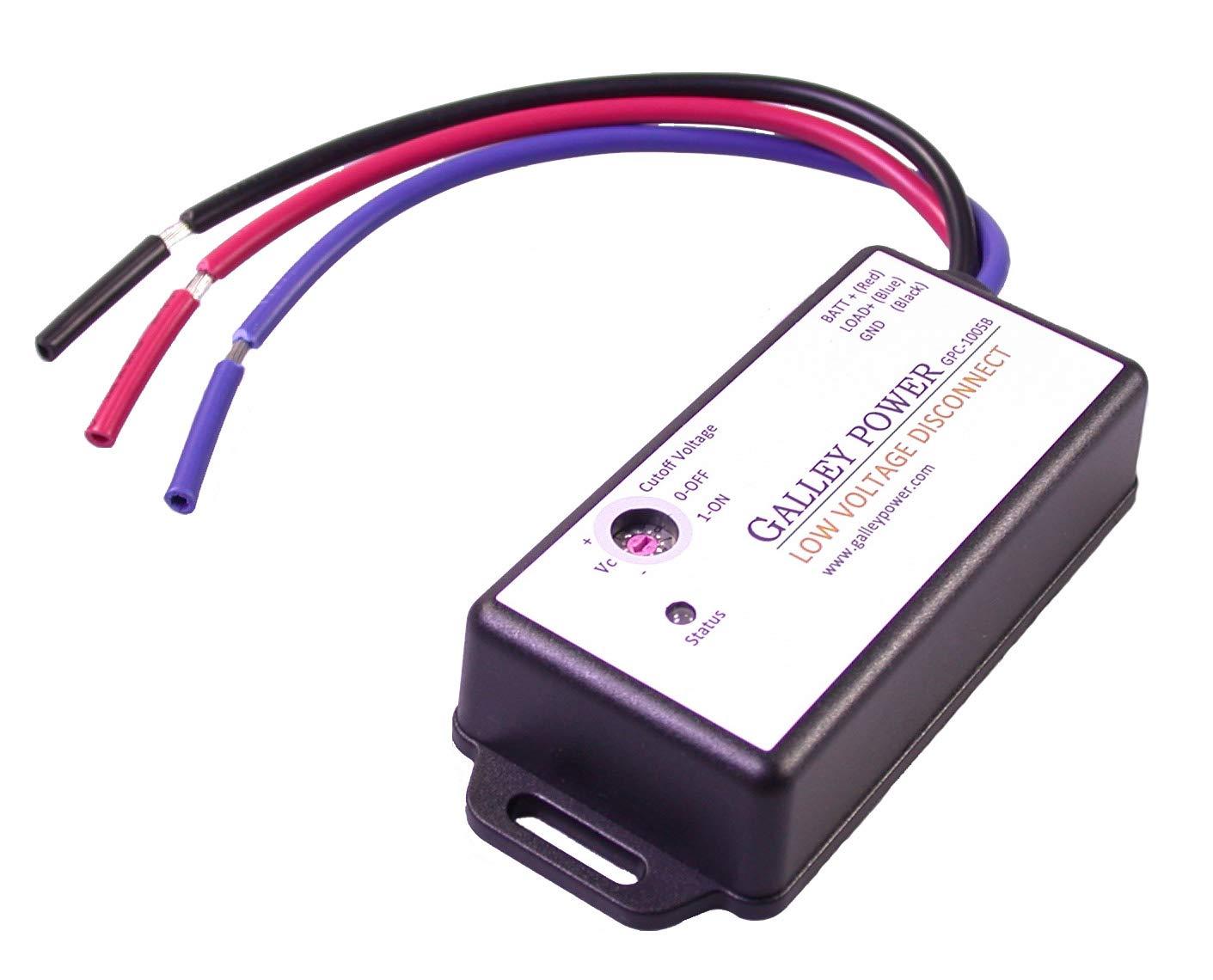 Galley Power LLC Low Voltage Battery Disconnect, 20A, 12V/24V Auto