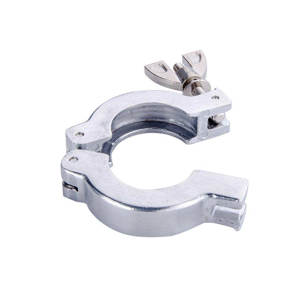 2 Sets KF25 Aluminium Wing Nut Hinge Clamp + KF25 Aluminum Centering