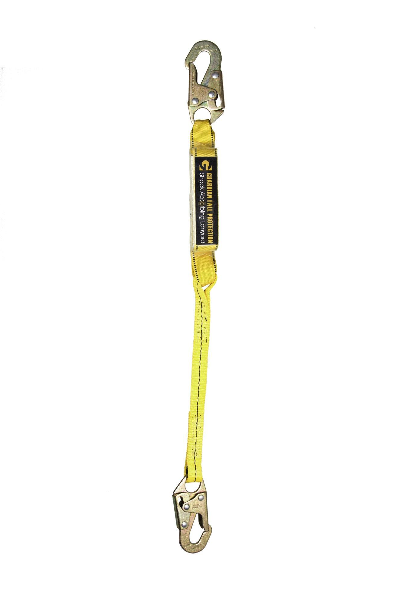 Guardian Fall Protection 01214 3Foot Single Leg Shock Absorbing