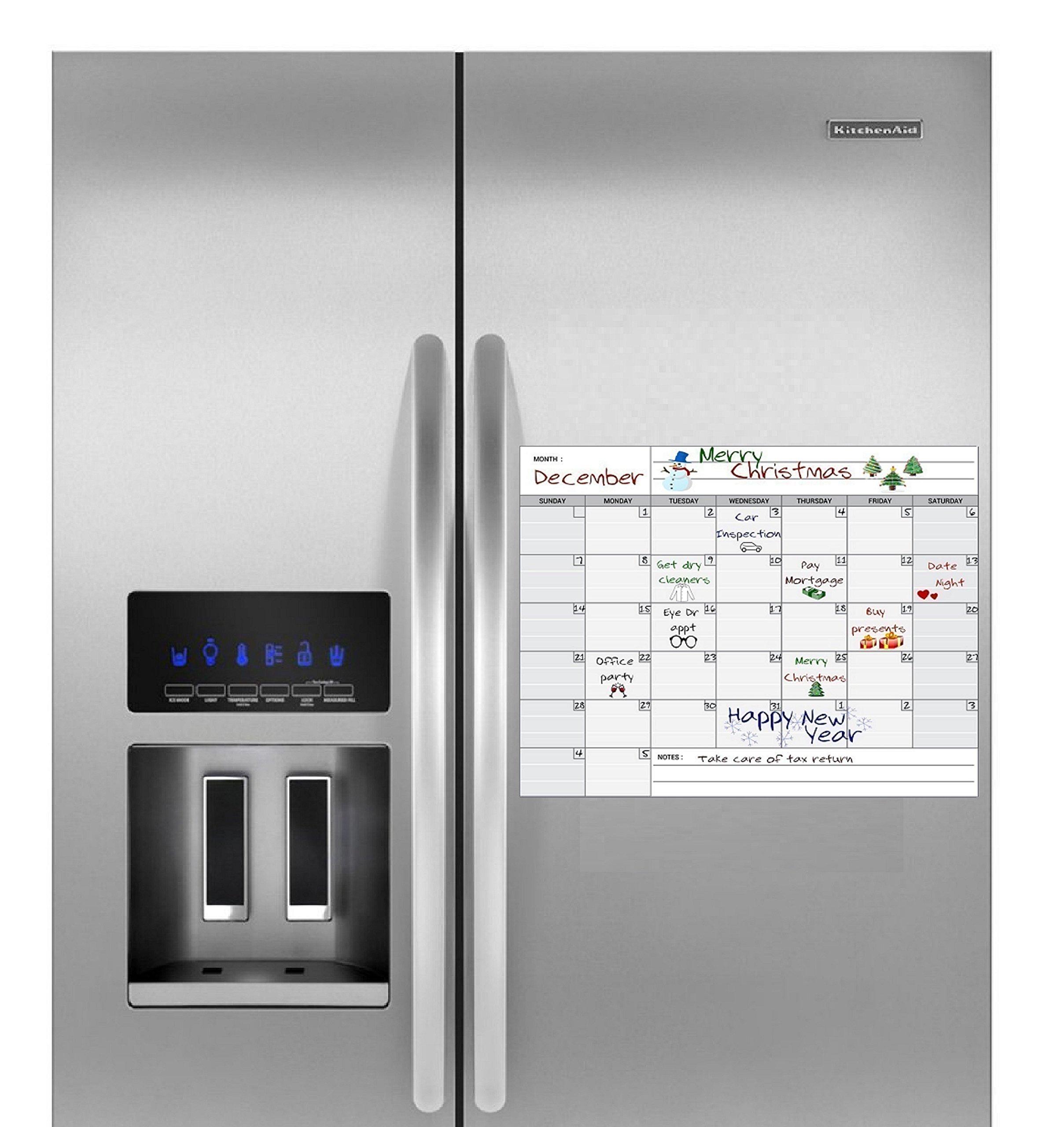 Magnetic Monthly Calendar Planner For Your Refrigerator Or Office 17 X Magnetic Monthly Calendar Planner For Your Refrigerator Or Office 17 X