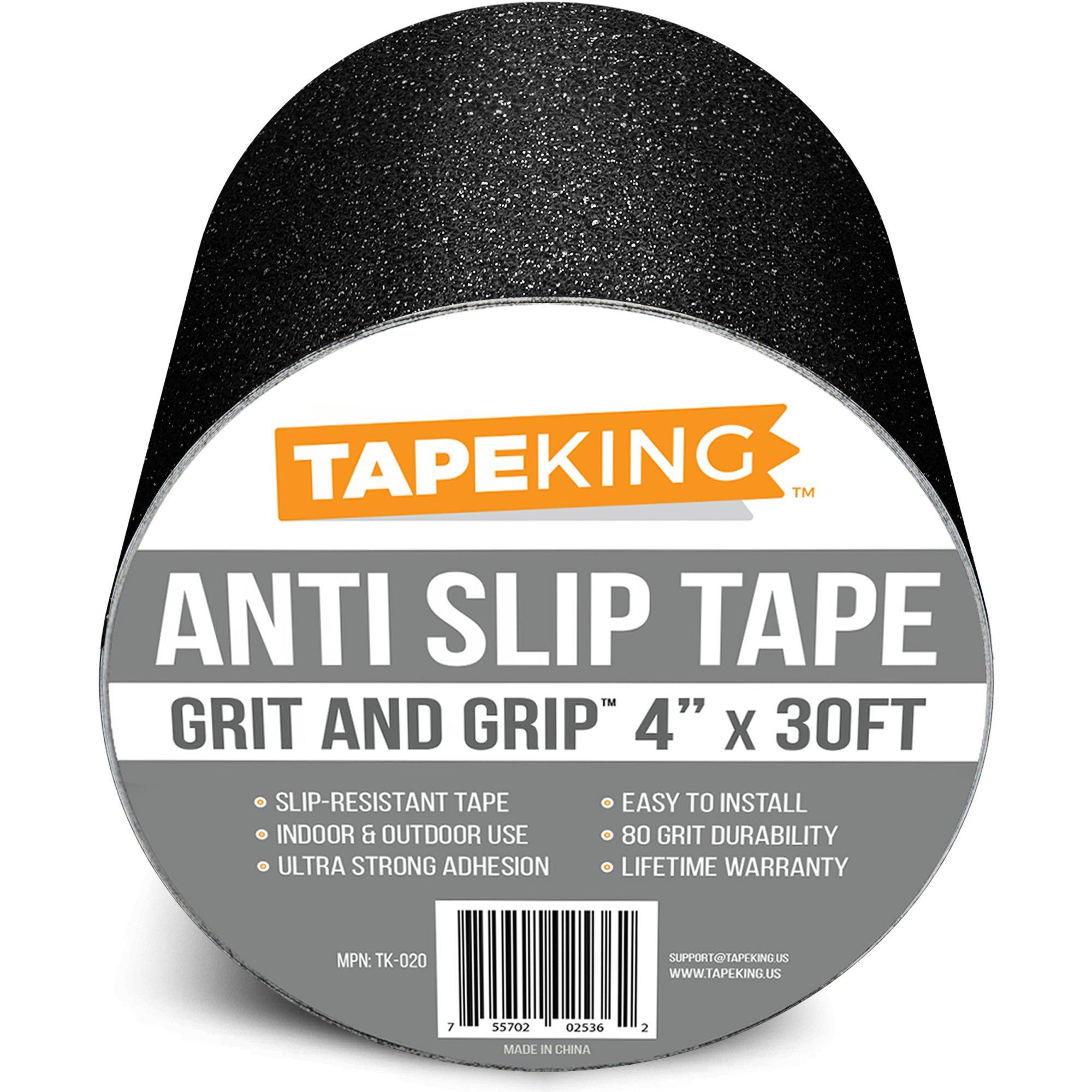 Tape King Anti Slip Traction Tape 4 Inch x 30 Foot Best Grip, Friction, 755702025362 eBay