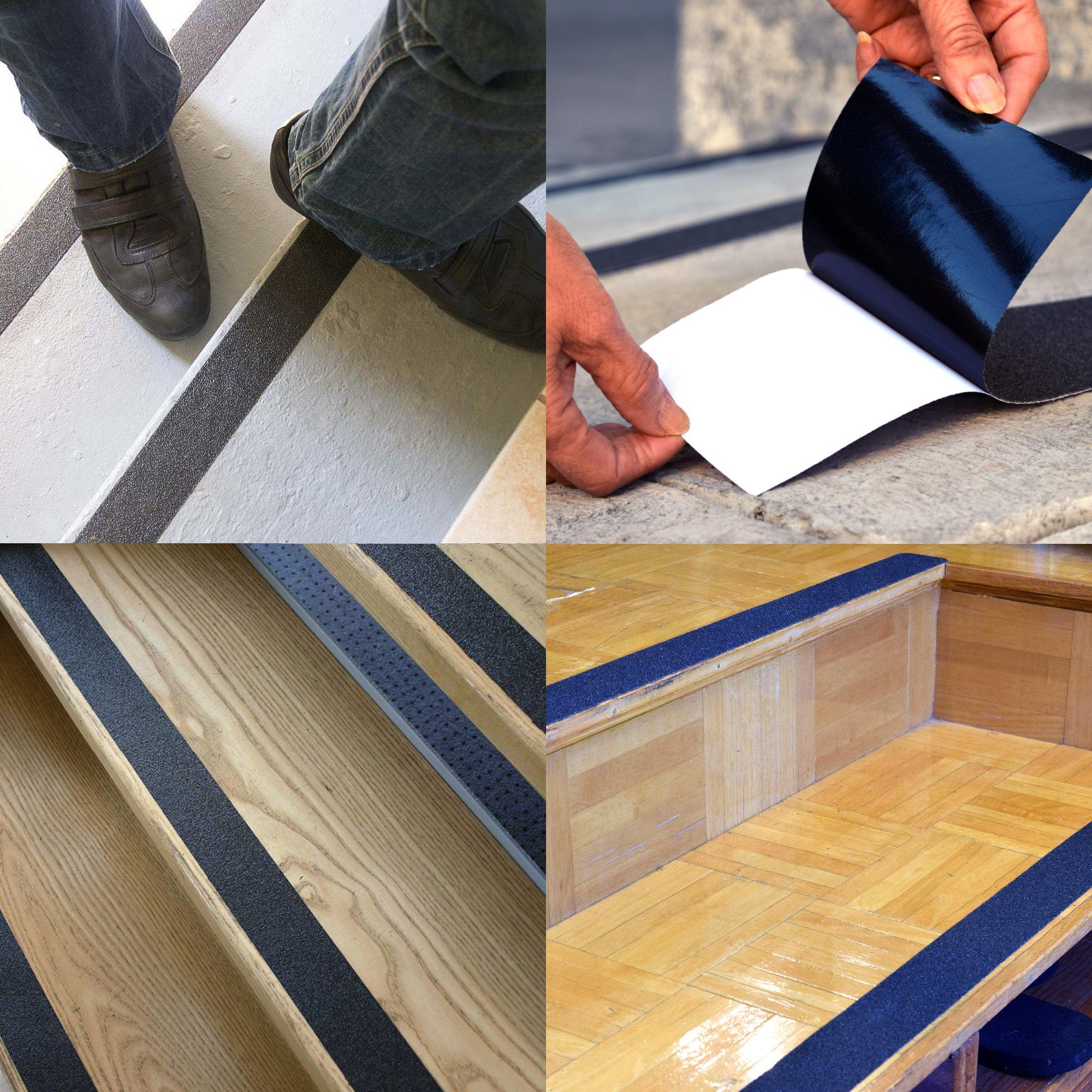 Tape King Anti Slip Traction Tape 4 Inch x 30 Foot Best Grip