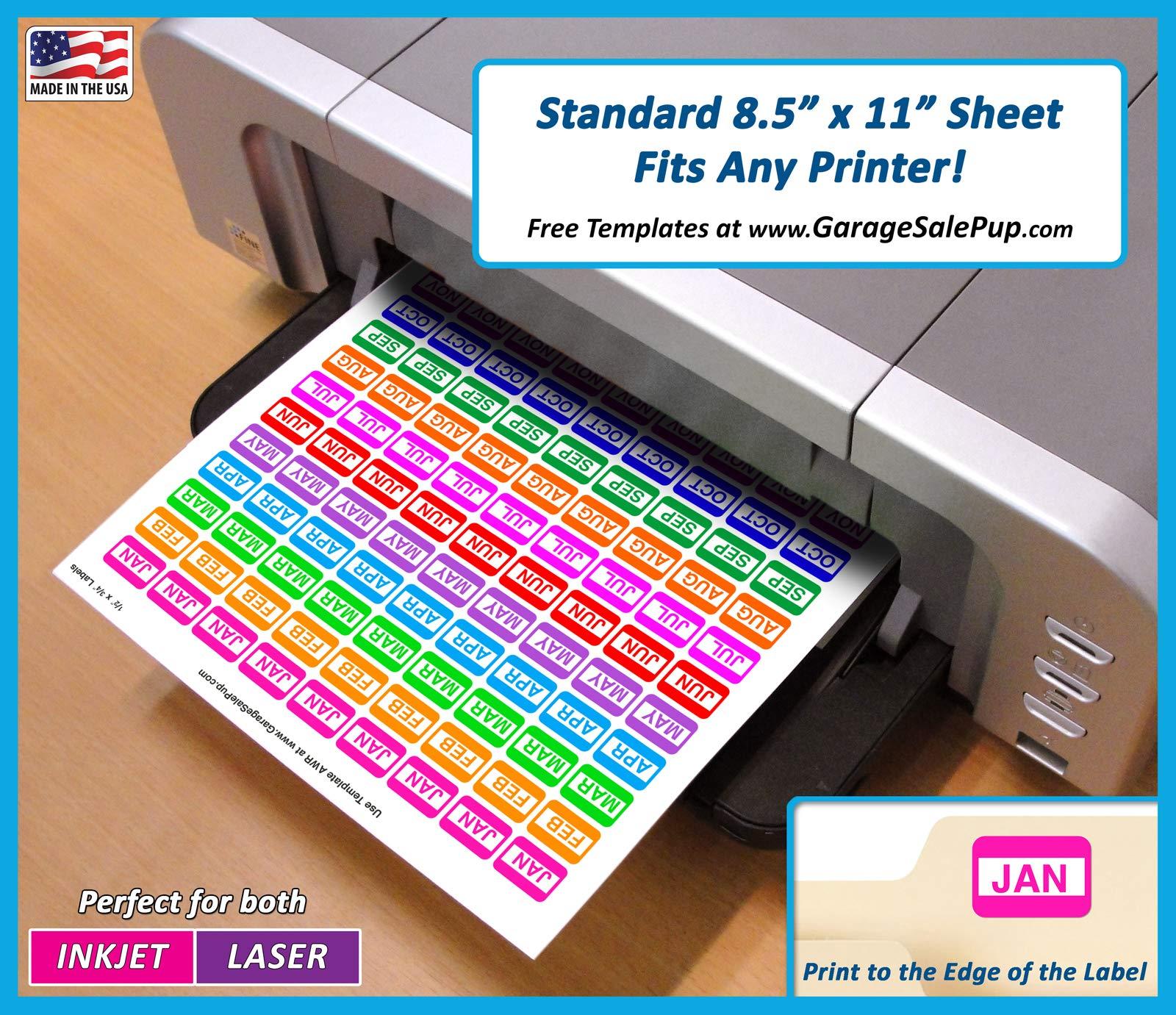 8 X 3 Label Template