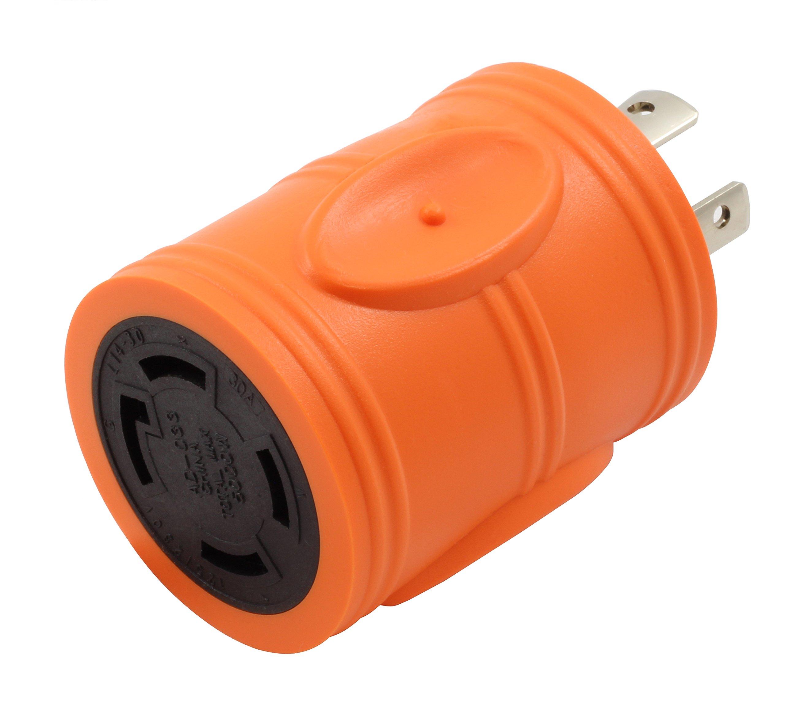 AC WORKS Compact Generator Adapter to Transfer Switch L1430 Inlet Box