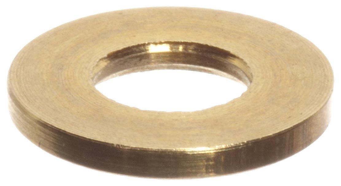 Brass Flat Washer, 2 Hole Size, 0.0890" ID, 0.0280" Nominal Thickness