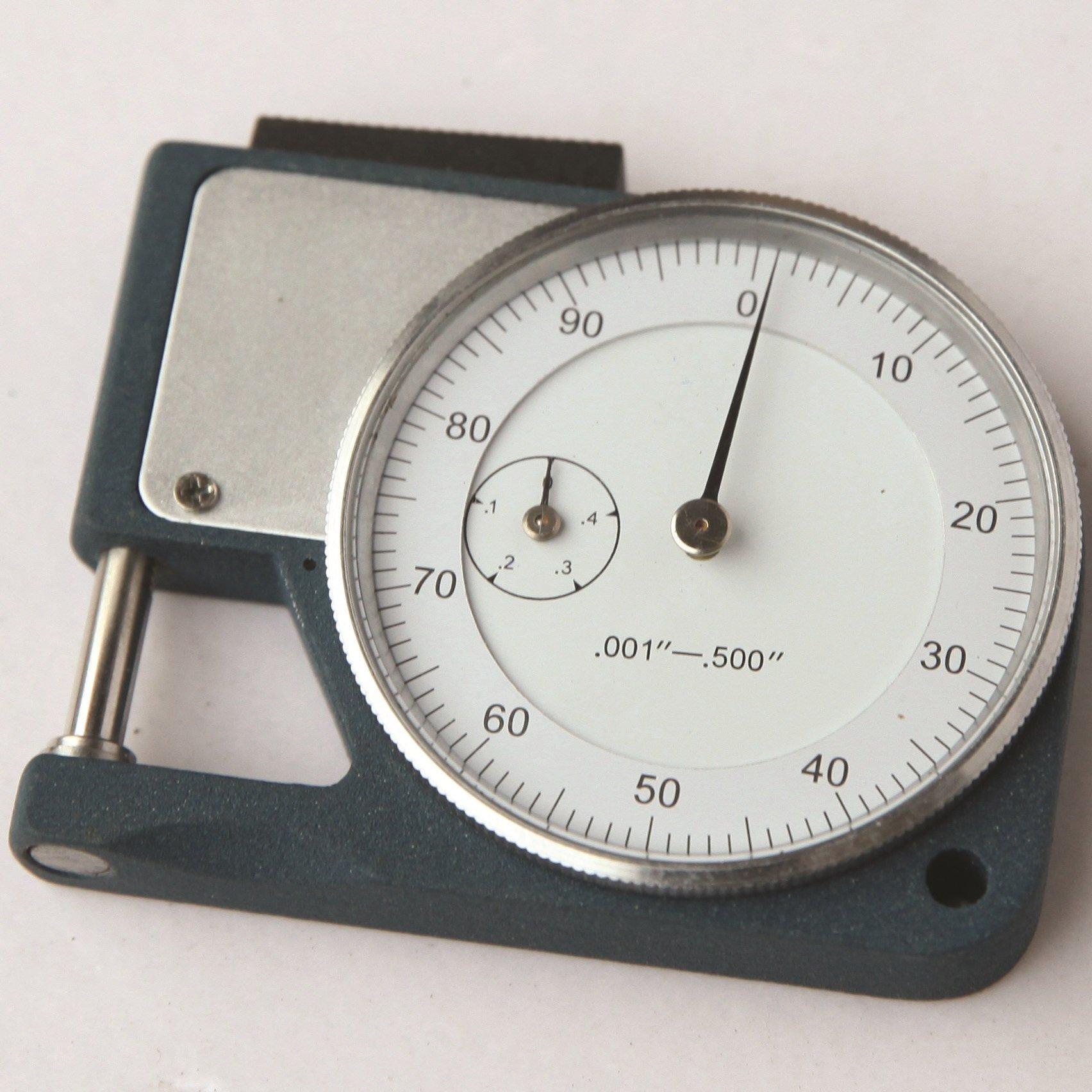 HFS (Tm) 1/2" X 0.001" Thickness GAGE DIAL Micrometer Caliper Scope