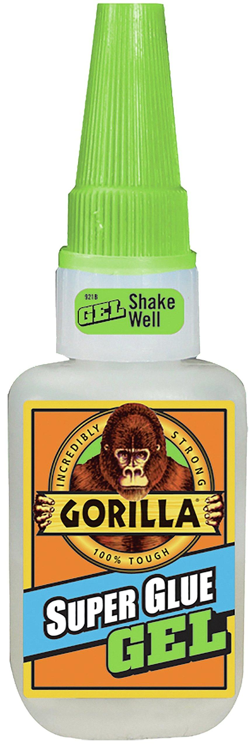 Gorilla Super Glue Gel, 15 Gram, Clear, (2 Pack) eBay