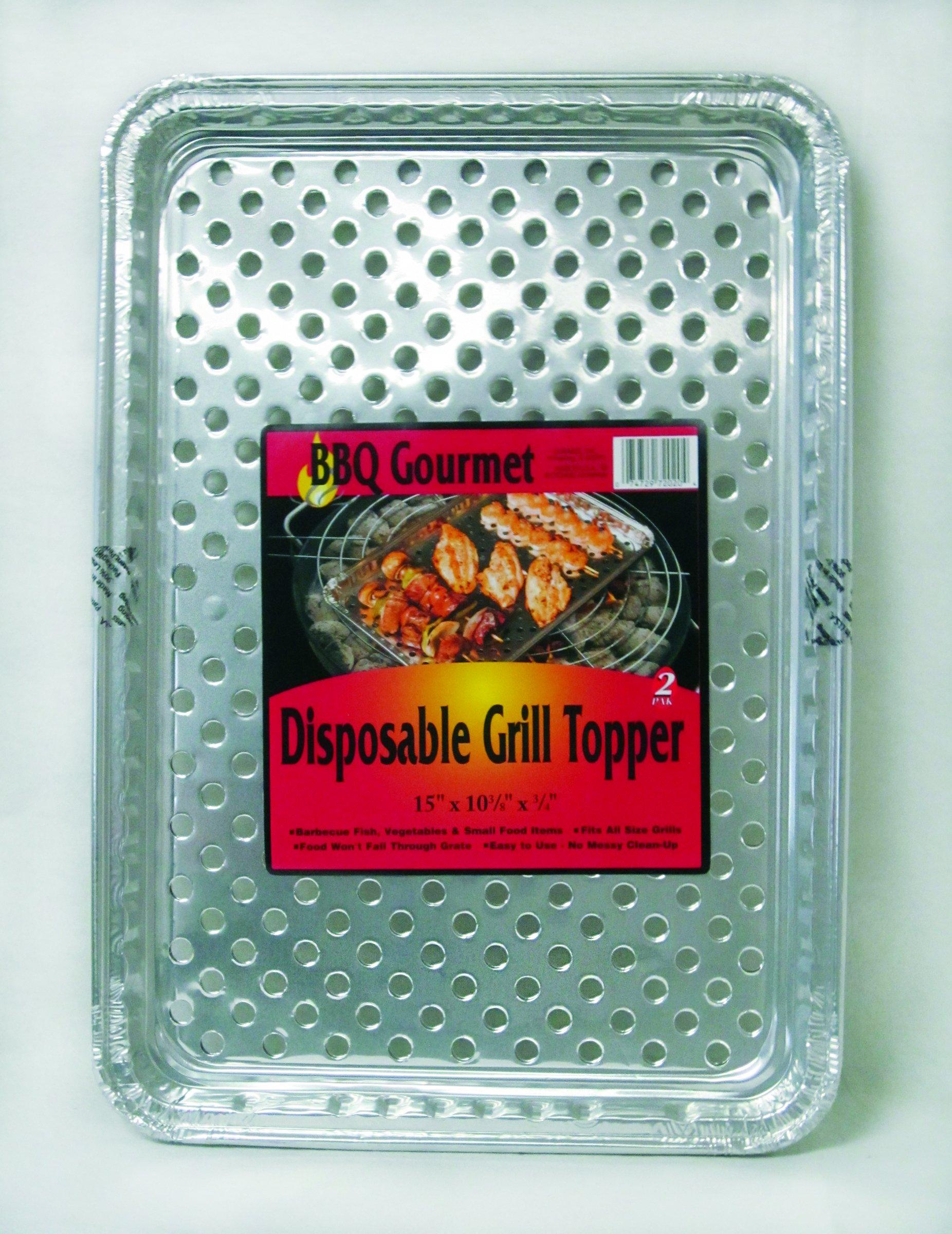 Durable Foil BBQ Gourmet Grill Topper Pan (Pack of 24) 74729720204 eBay