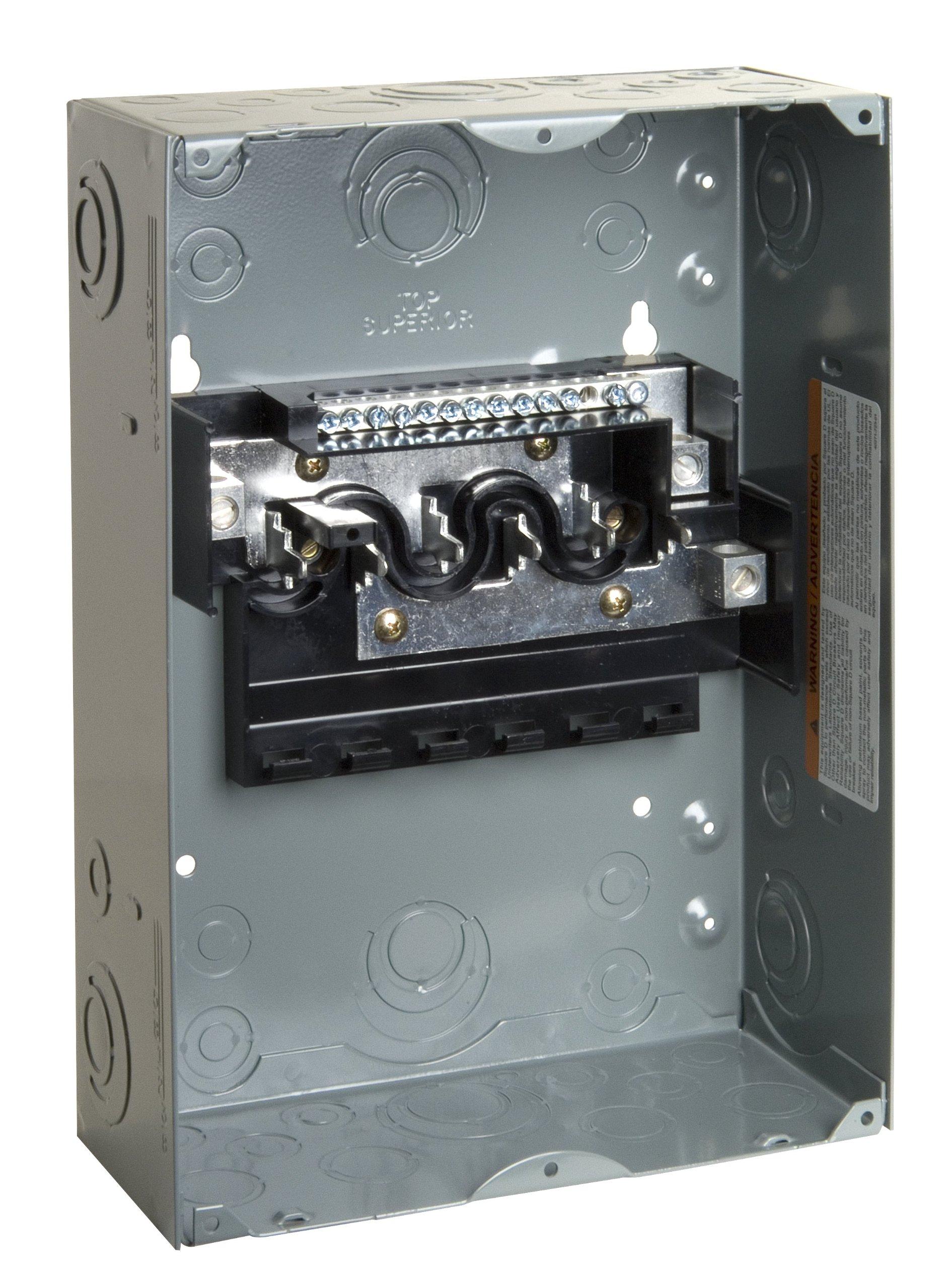 Square D by Schneider Electric HOM612L100SCP Homeline 100 Amp 6-Space