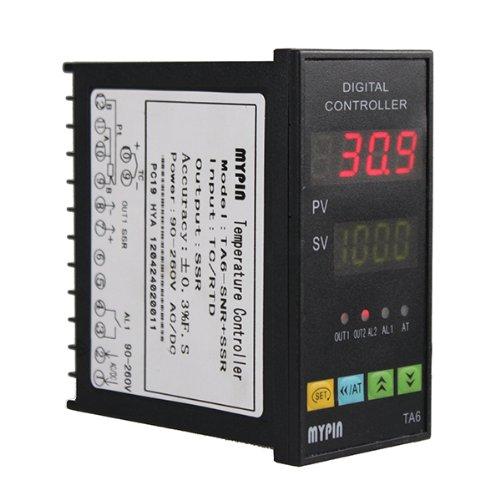 MYPIN® Universal Digital TA6-SNR PID Temperature Controller with Relay DIN 1//...