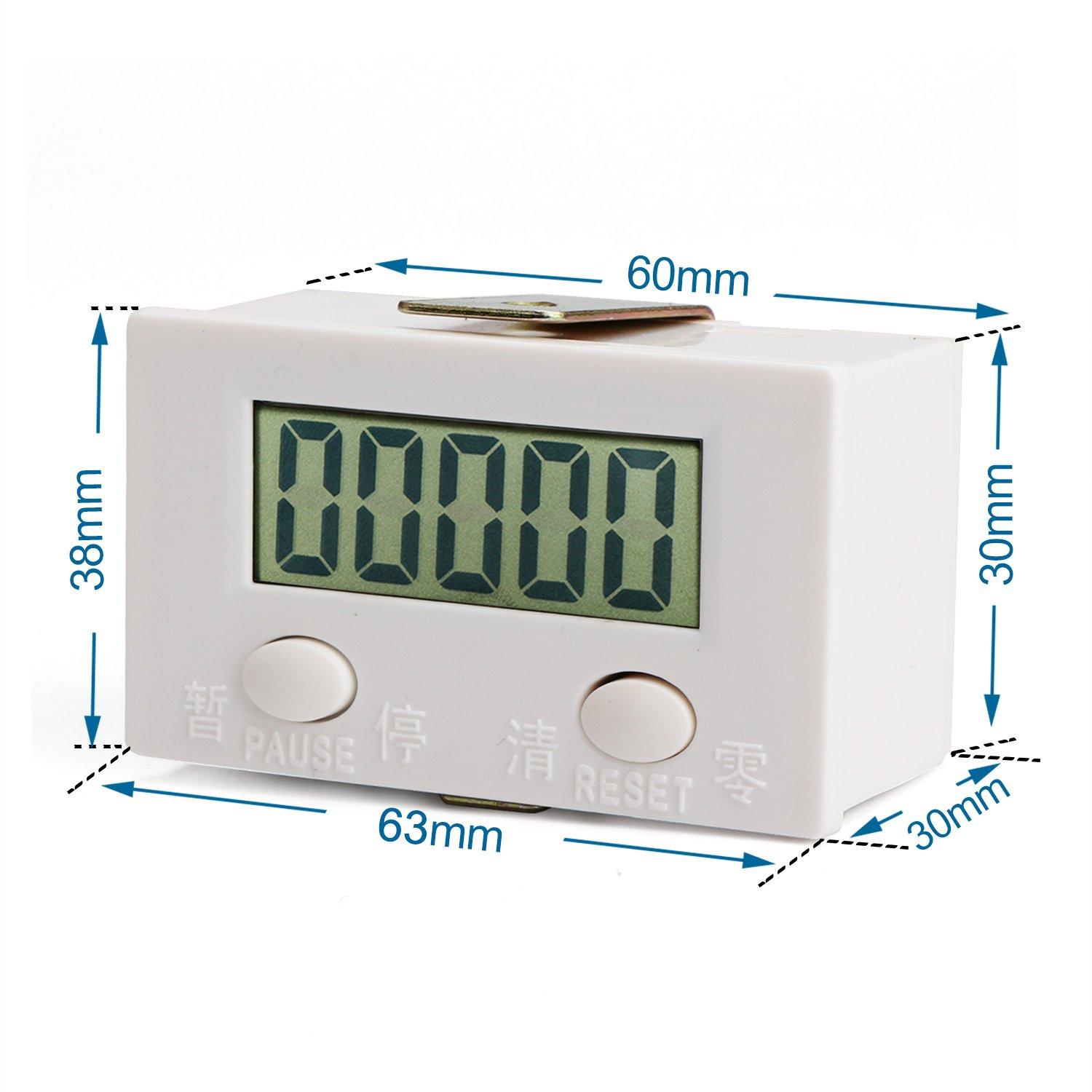 Electronic Counter, DROK LCD Digital Tally Counter 099999 Forward People Door eBay