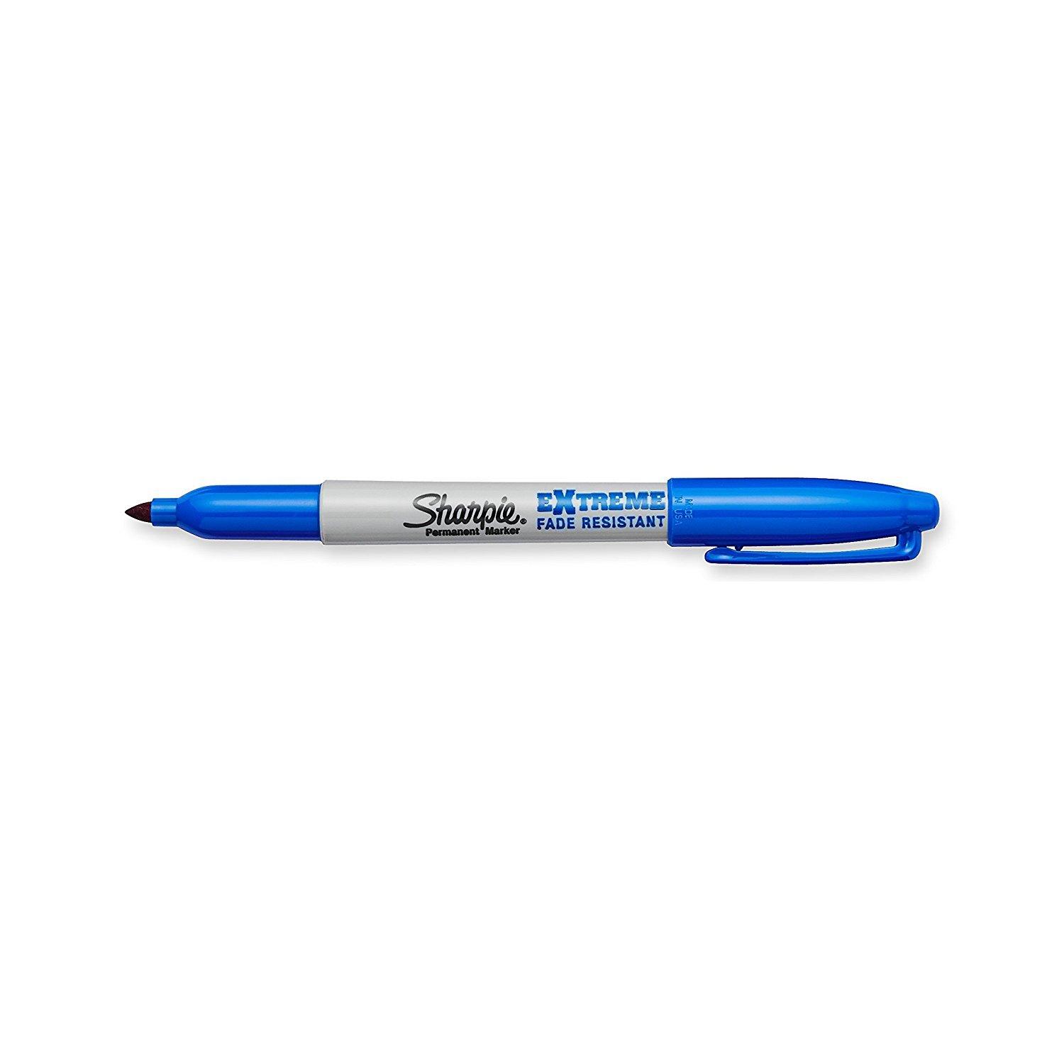 Sharpie Extreme Permanent Markers, 12Pack, Blue (1927434) 71641087323 eBay