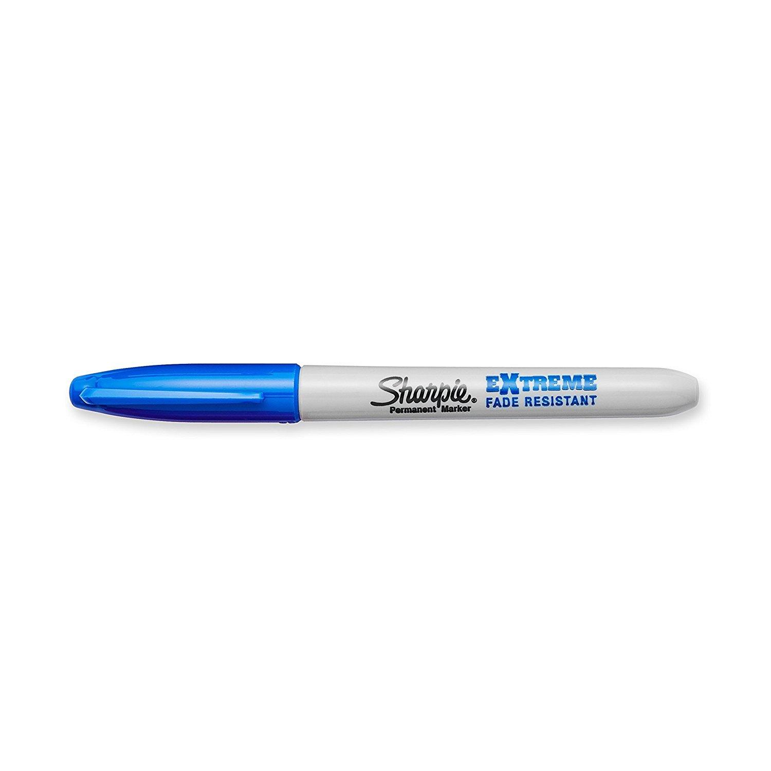 Sharpie Extreme Permanent Markers, 12Pack, Blue (1927434) 71641087323 eBay