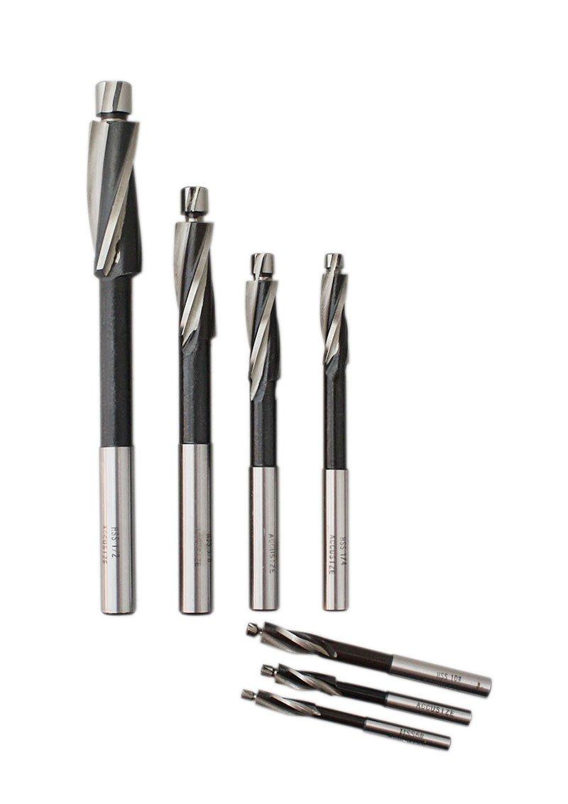 Accusize Industrial Tools H.S.S. Solid Cap Screw Counterbore Set, 3