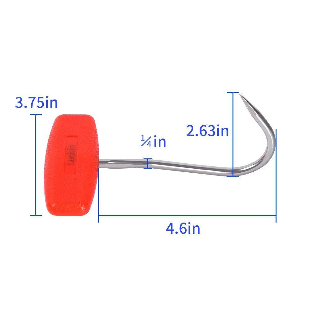 Meat Hooks For Butchering Heavy Duty Stainless Steel Hook Is Sharp 2