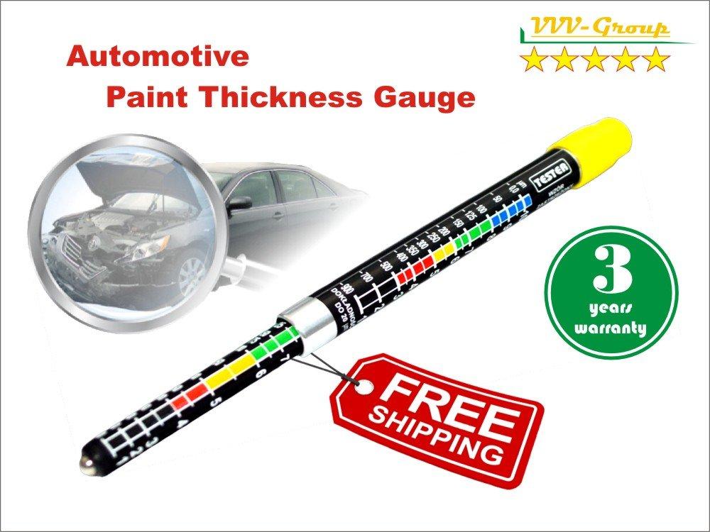 Coating Thickness Meter Gauge, Paint Tester, Car Body Damage Detector