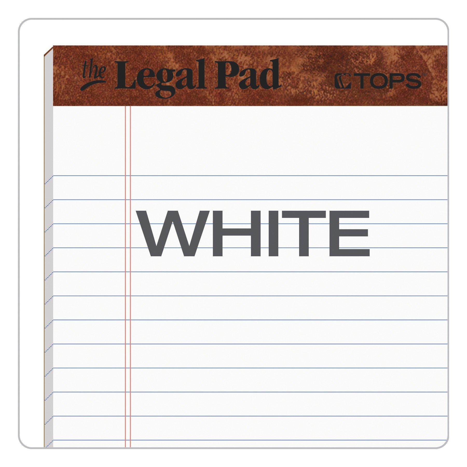 The Legal Writing Pads Easily to Keep Notes Organized 5 X 8 50 Sheets