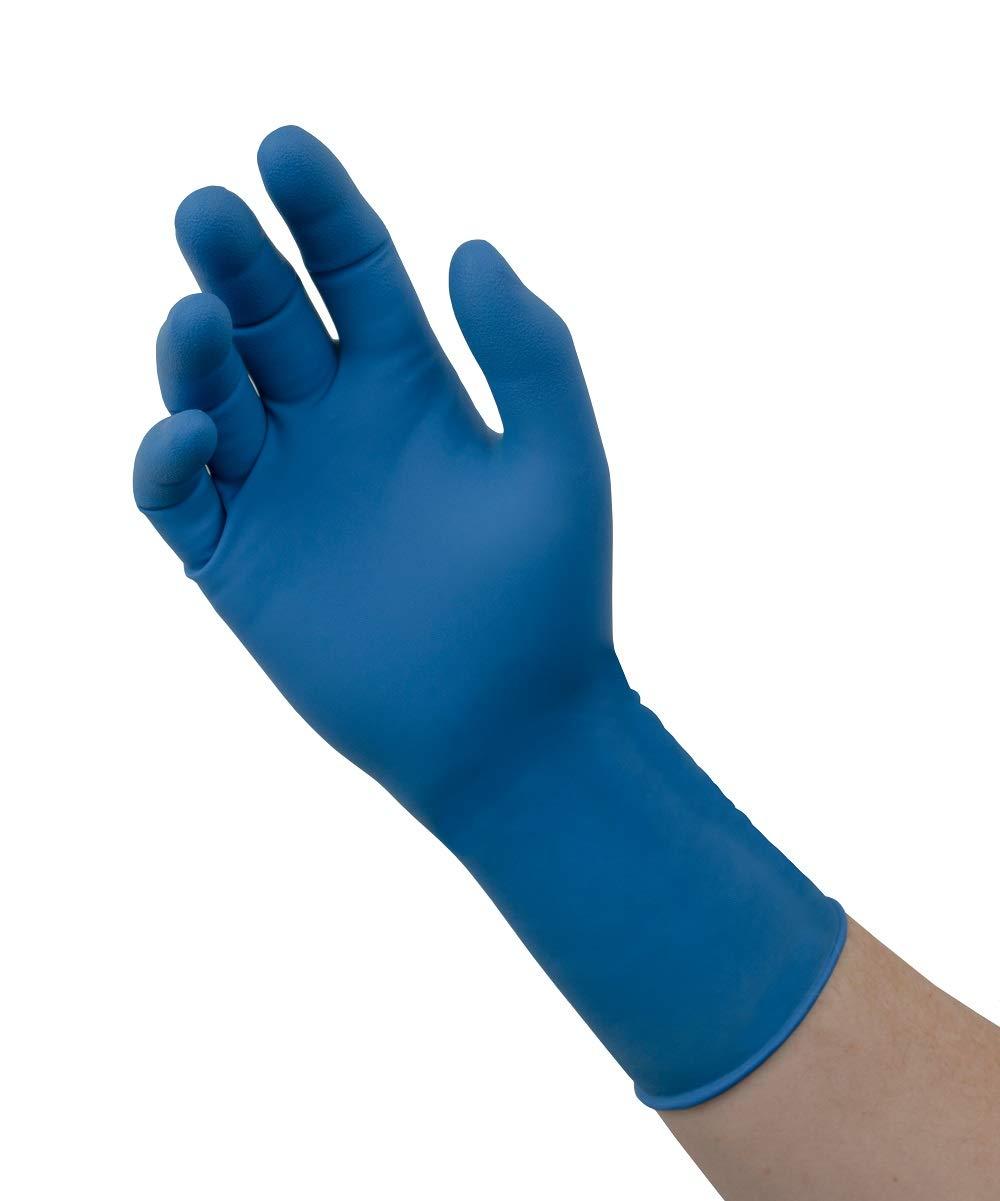 Microflex SG375 Disposable Latex Gloves Medical/Exam Grade, Long Cuff