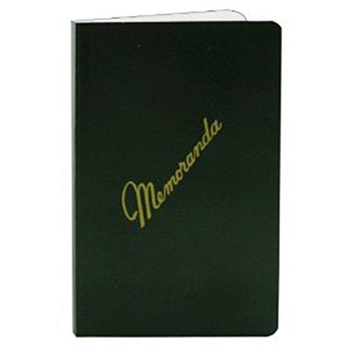 Memorandum Books, Dark Green Cover, Side Bound, NSN 7530002220078
