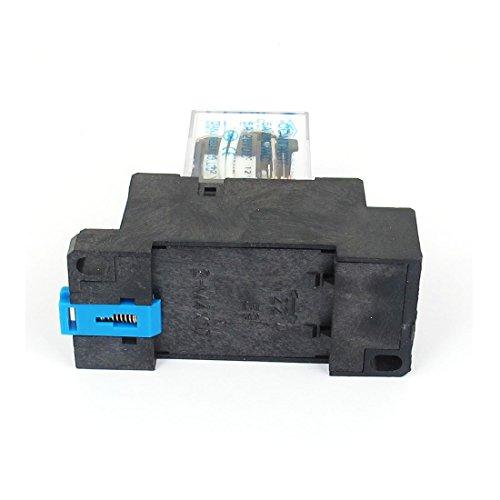 Uxcell s13052300am0141 DC 12V Coil 5A 3PDT General Purpose Power Relay HH53P 11 Pin w Base Socket