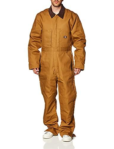 Dickies Men's Big-Tall Premium Insulated Duck Coverall, Brown Duck